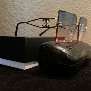 CC CHANEL BIG FRAM SHADES